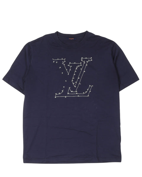 【虹色ロゴ♪】Louis Vuitton★イリデセント LV バーズ Tシャツ Iridescent LV Vers T-Shirt - Ready-to-Wear | LOUIS VUITTON