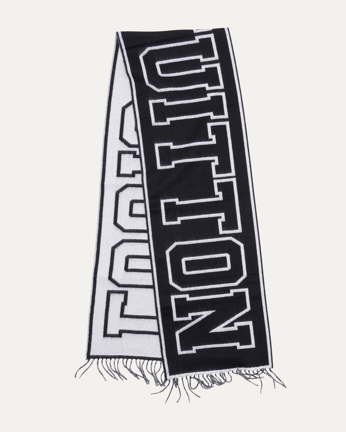 Wool-Cashmere Spellout Scarf