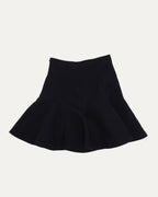 Wool Ruffle Skirt