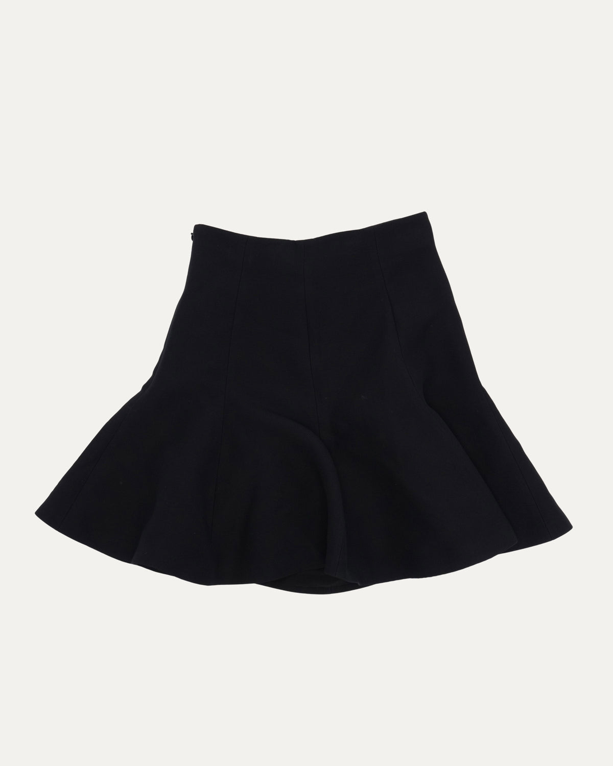 Wool Ruffle Skirt