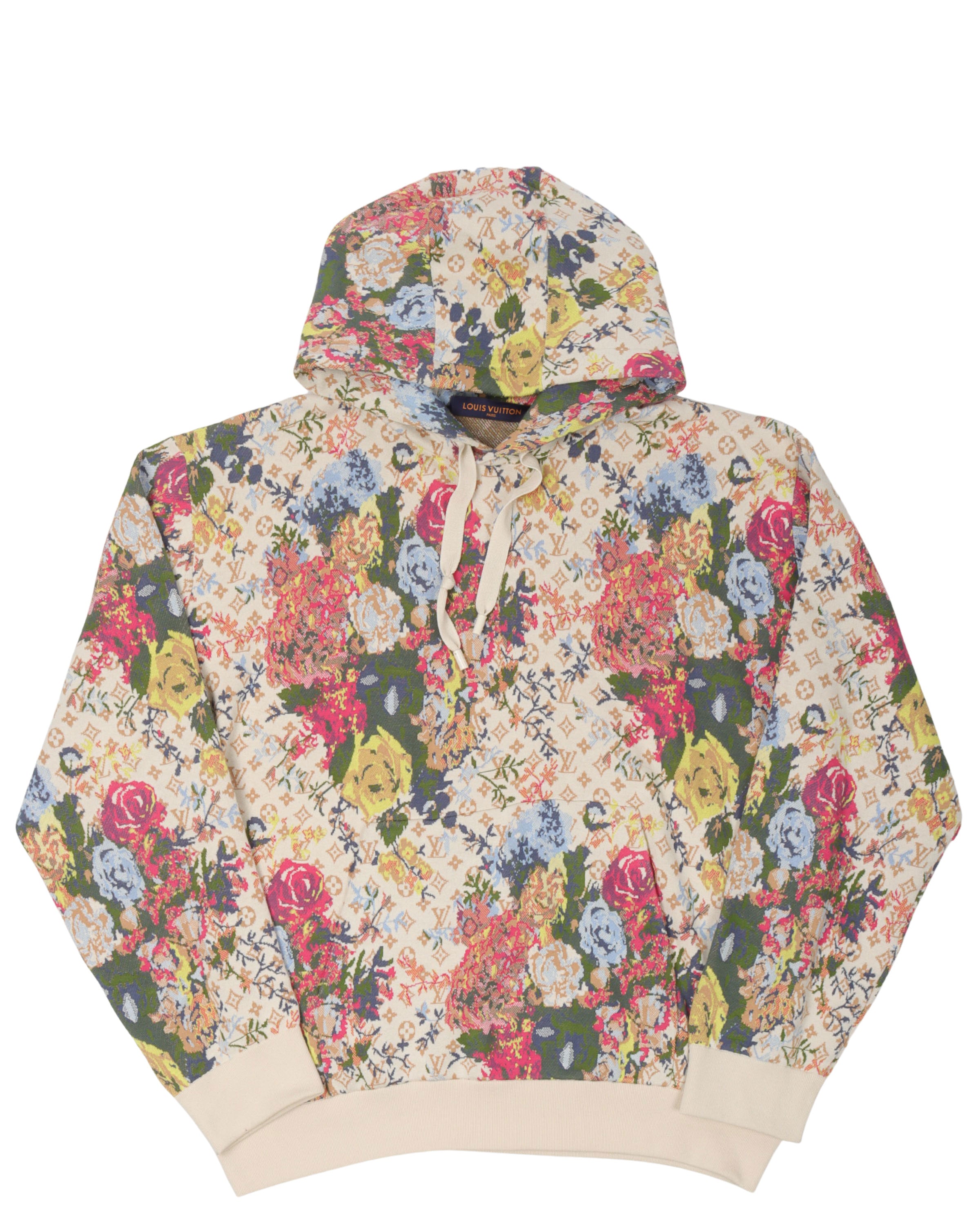 Louis Vuitton Floral Monogram Jacquard Hoodie – Justin Reed