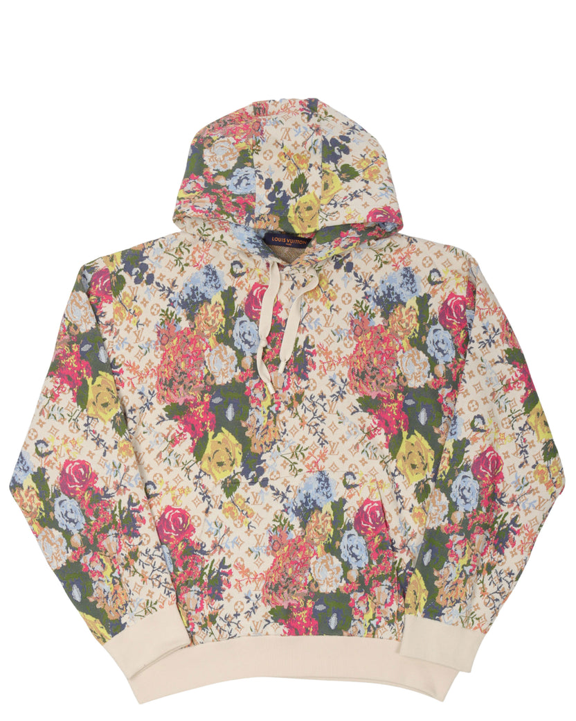 Exclusive 3D Monogram Flower Jacquard Hoodie - Ready-to-Wear 1A5V4C