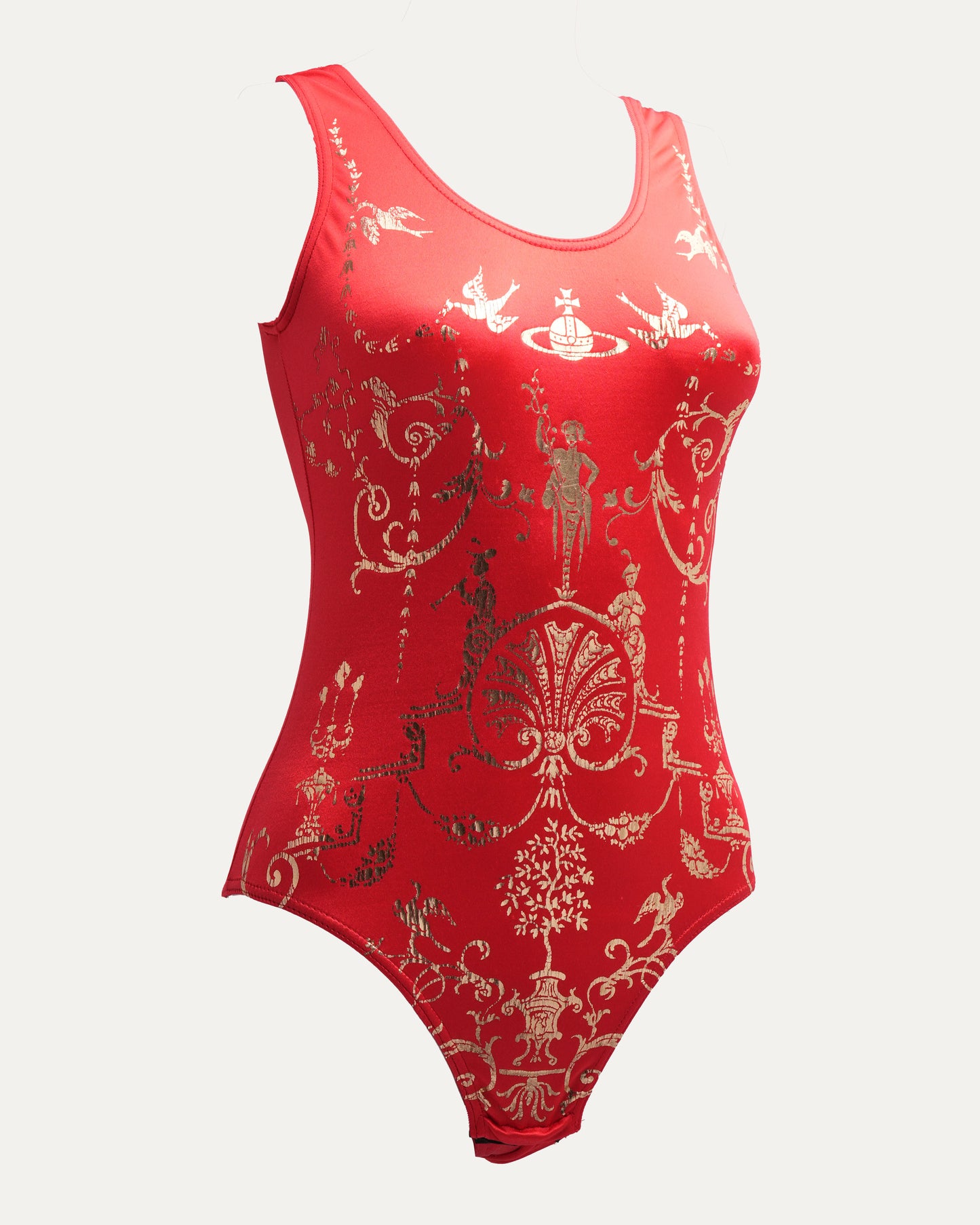 1990s Boule Print Bodysuit