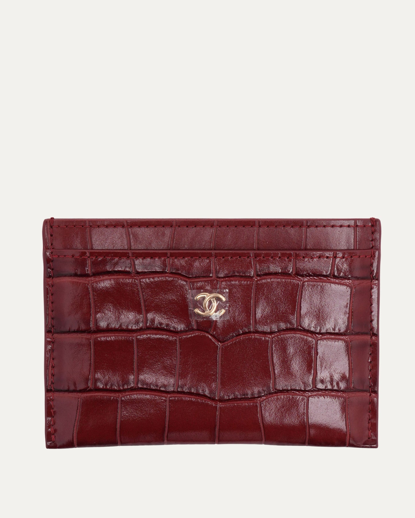 Crocodile Embossed Card Holder