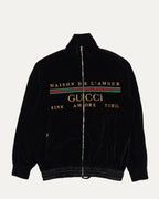 Velour Track Jacket