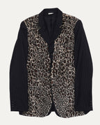 AW 2009 "Fashion Illusion" Contrast Leopard Print Coat
