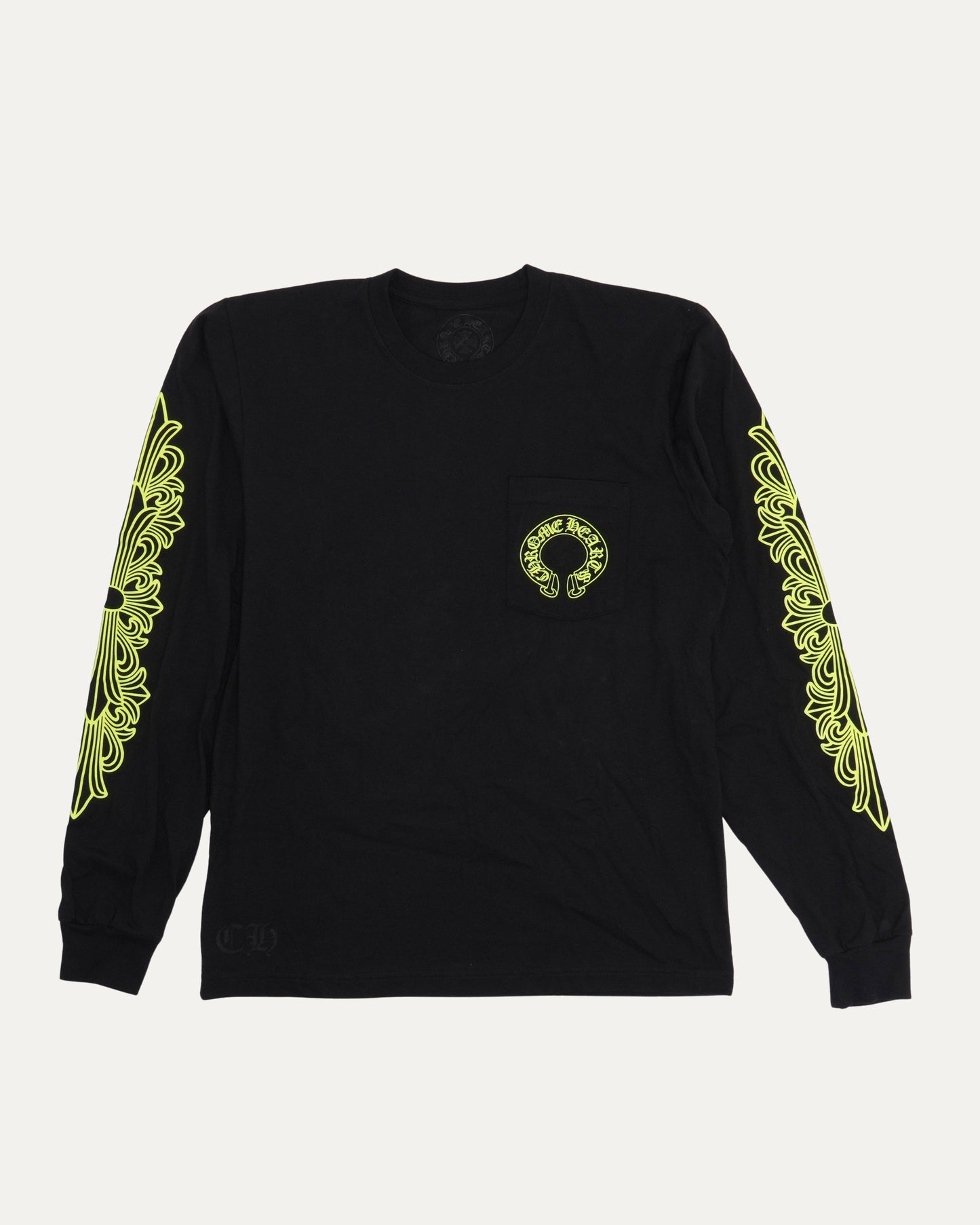 Horseshoe Logo Long Sleeve Pocket T-Shirt