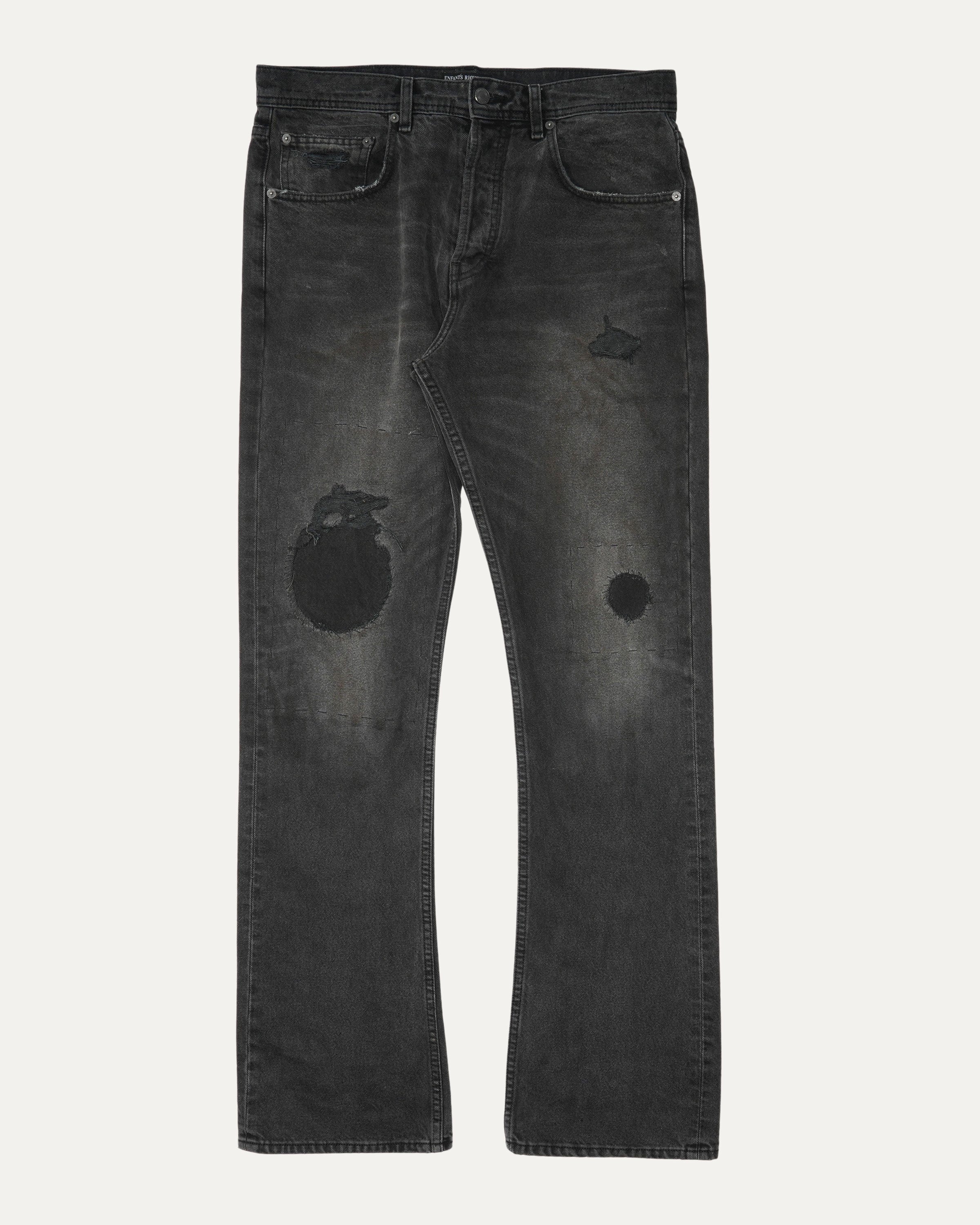 Thrashed Flare Jeans