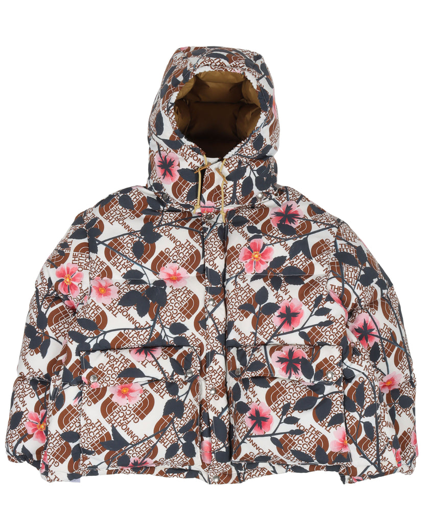 The North Face x Gucci Graphic Print Puffer Coat