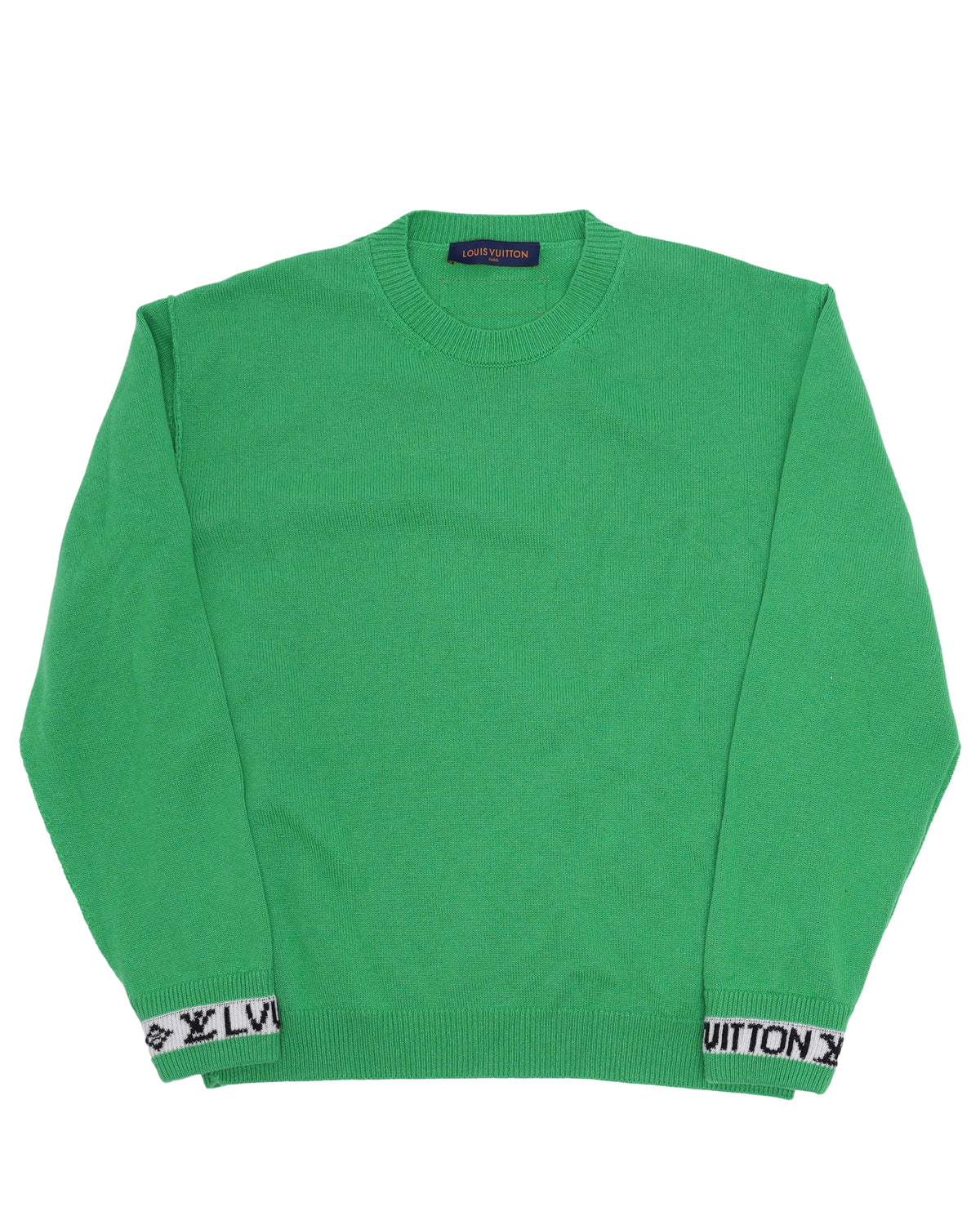 Cuffs Cashmere Crewneck Sweater