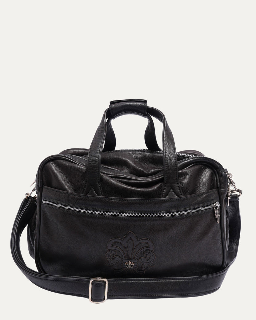 Fleur Leather Diaper Bag