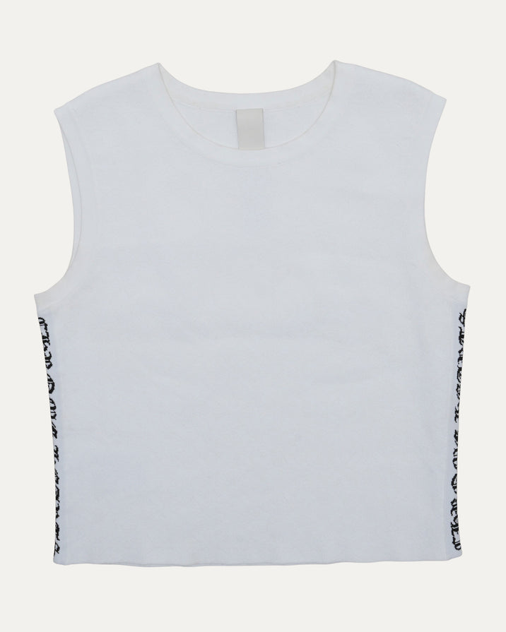 Jacquard Knit Tank Top