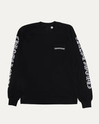 Scroll Logo Spellout Long Sleeve Pocket T-Shirt
