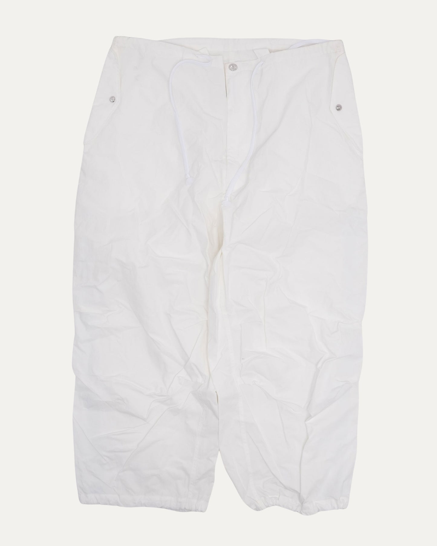 Reflective Stripe Nylon Parachute Pants