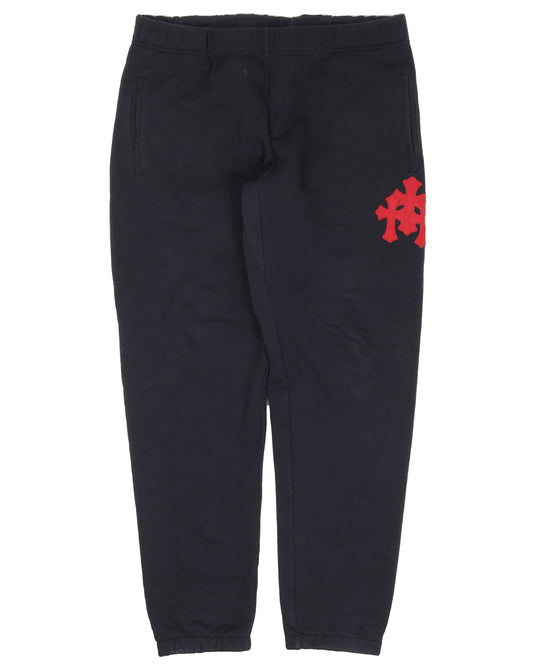 Cemetery Cross Paper Jam Patch Sweatpants