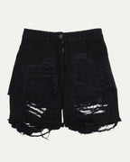 Distressed Jean Shorts