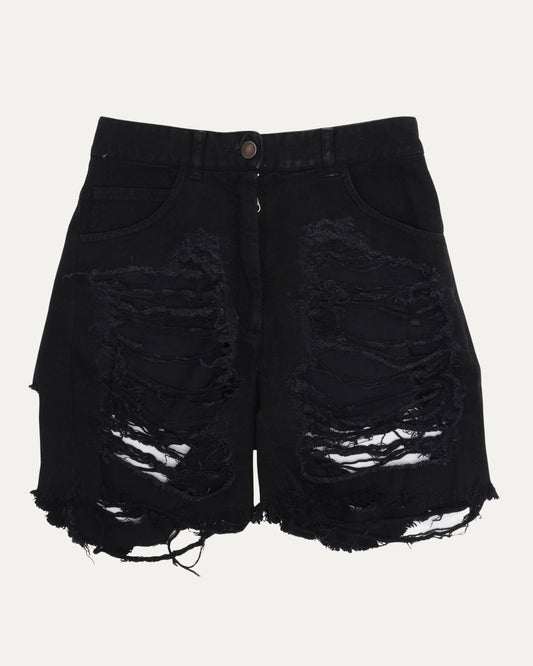 Distressed Jean Shorts