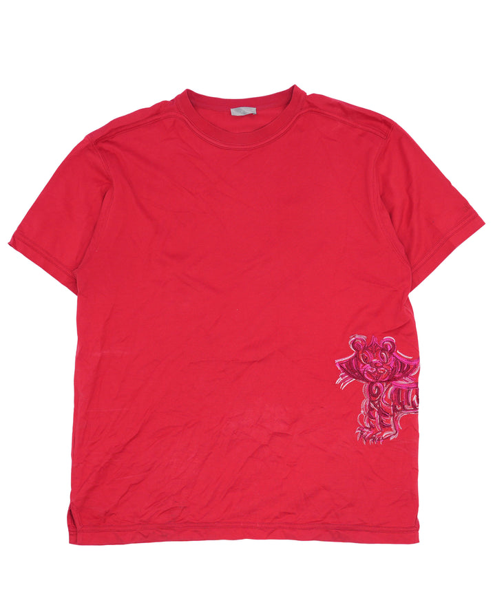 Kenny Scharf Embroidered T-Shirt