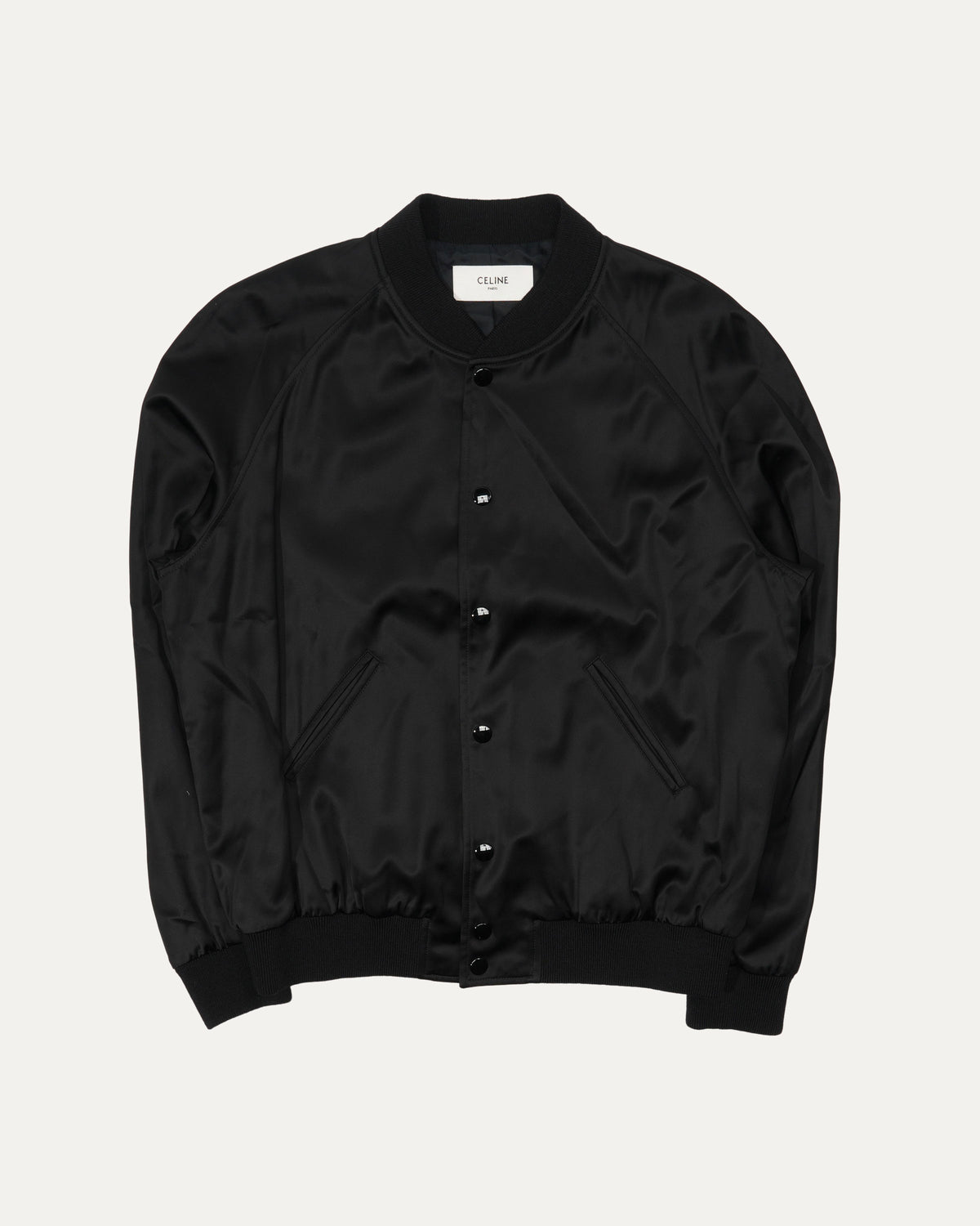 Studded Logo Bomber Jacket