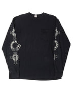 Vintage Multi-Logo Long Sleeve T-Shirt