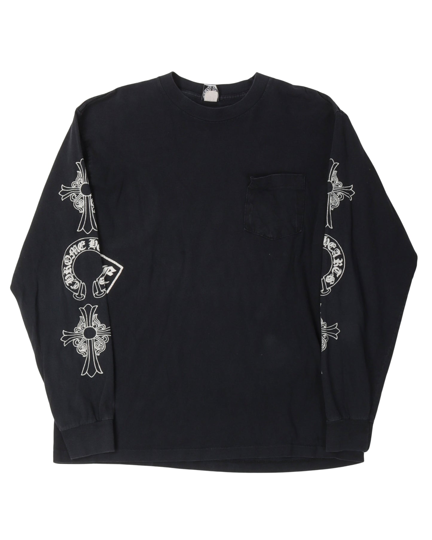 Vintage Multi-Logo Long Sleeve T-Shirt