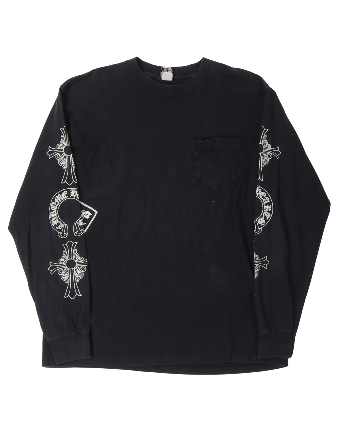 Vintage Multi-Logo Long Sleeve T-Shirt