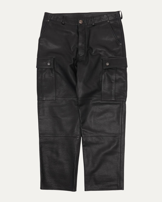 Leather Cargo Pants
