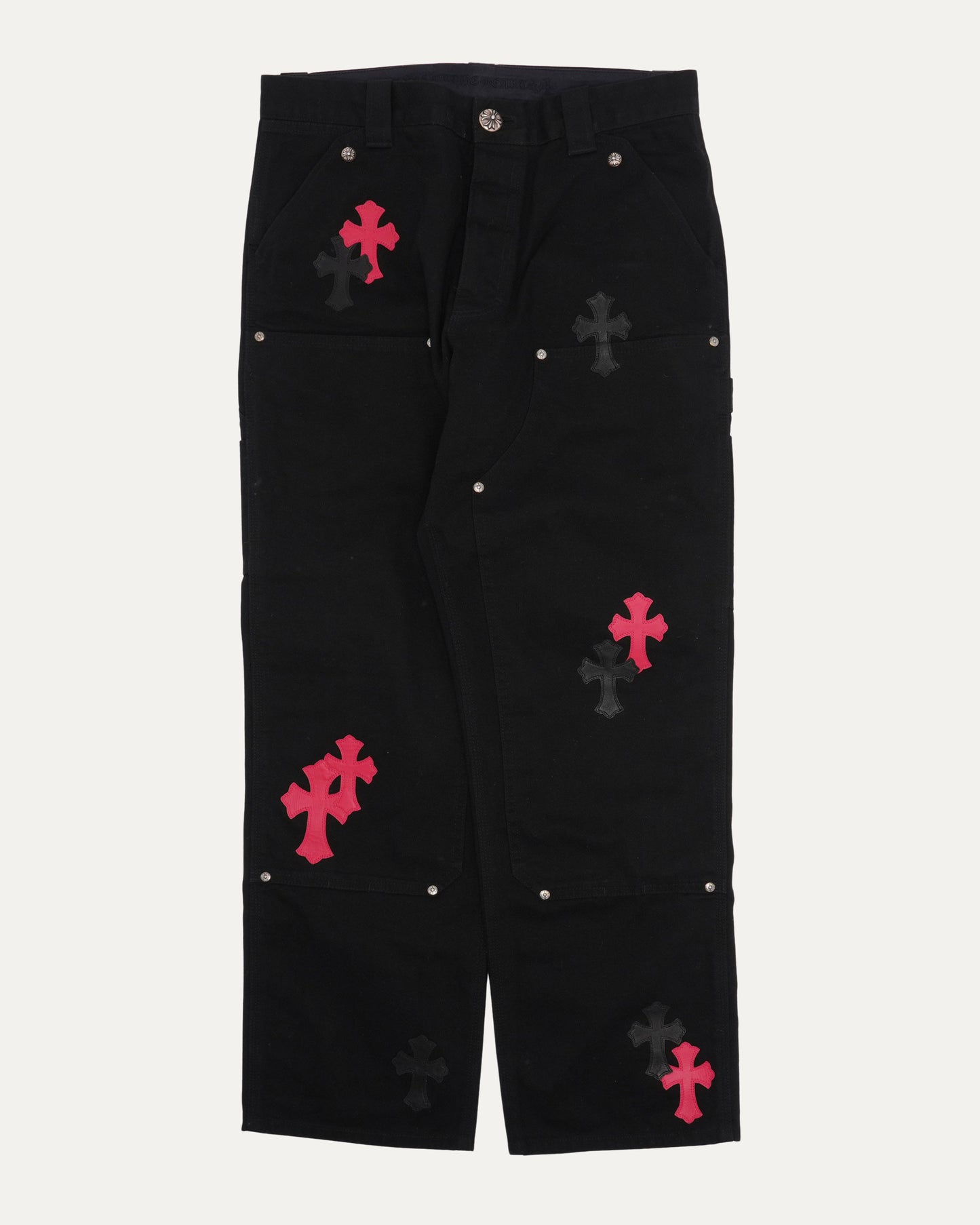 Cross Patch Double Knee Carpenter Pants