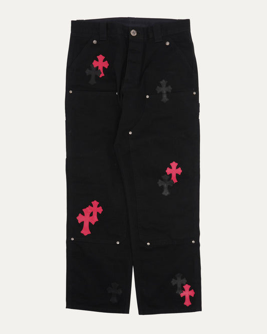 Cross Patch Double Knee Carpenter Pants