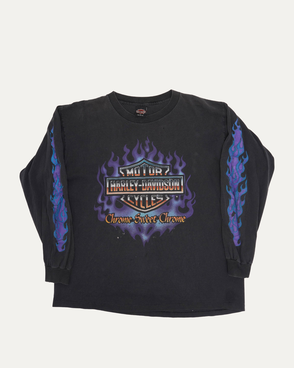 Harley Davidson Chrome Sweet Chrome Cleveland, OH Long Sleeve T-Shirt
