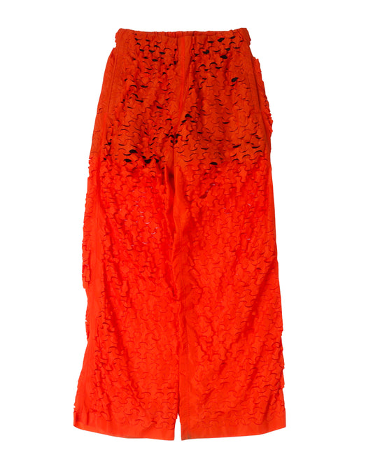 Laser-Cut Track Pants