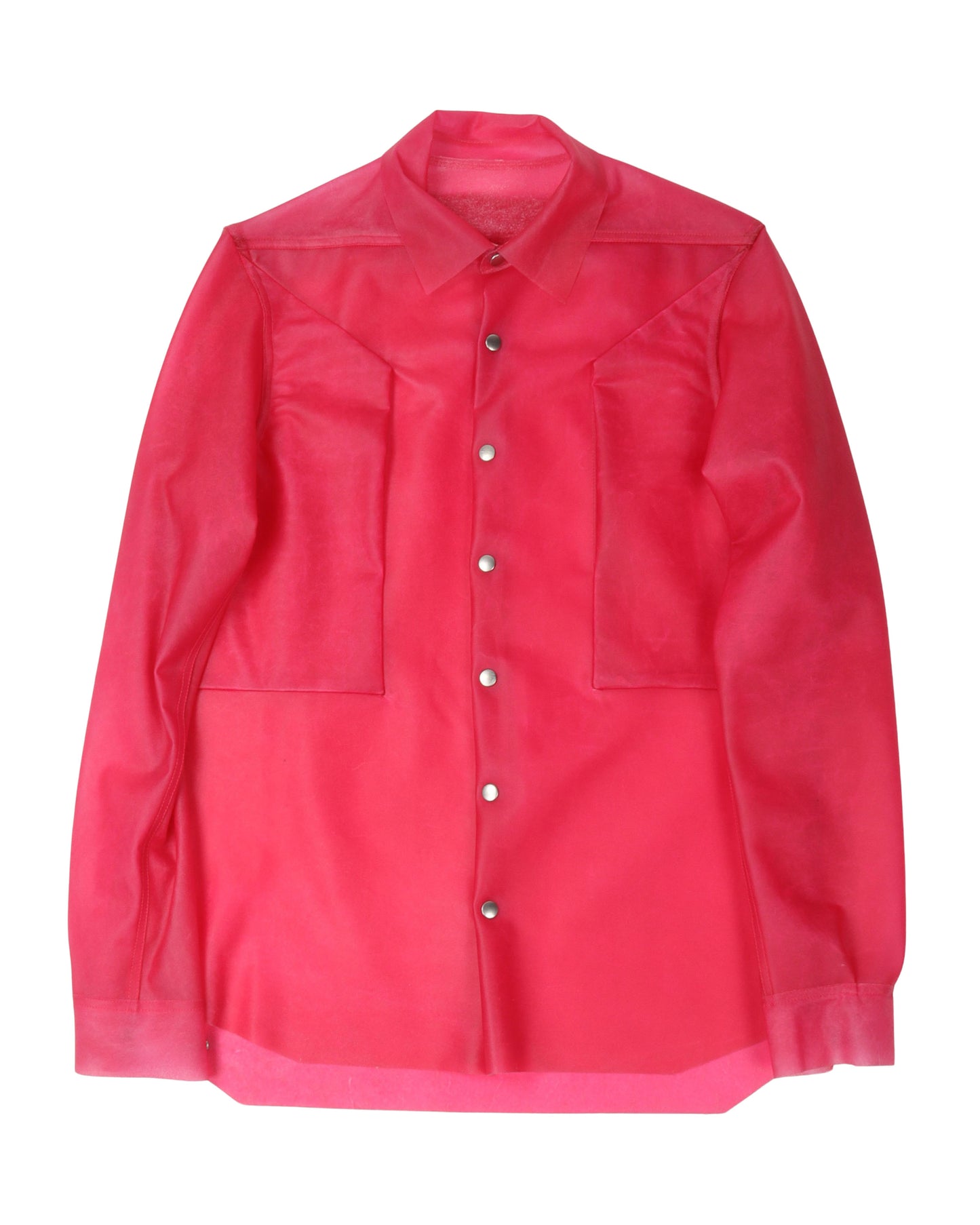 SS23 EDFU Transparent Leather Fogpocket Outershirt