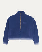Ombre Zip Up Sweater