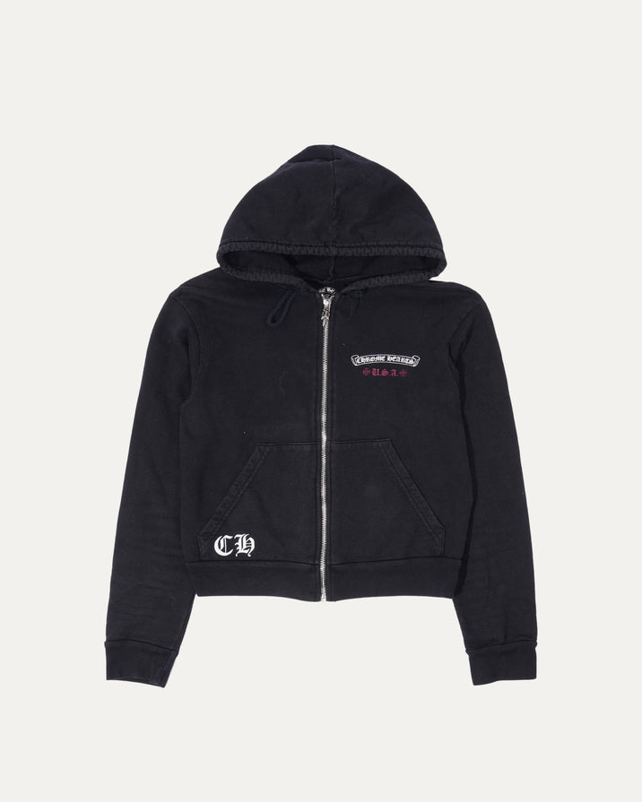 Flag Zip-Up Hoodie