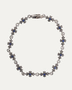Sapphire Tiny E Bracelet