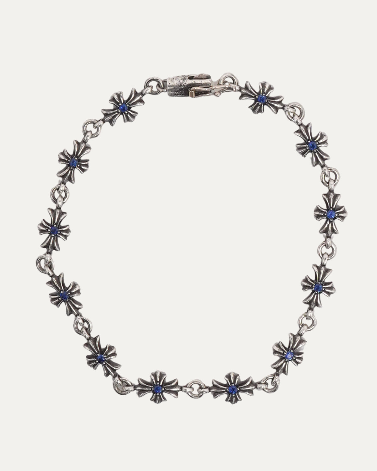 Sapphire Tiny E Bracelet