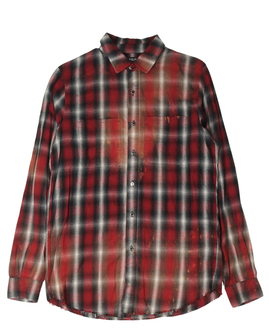 Bleached Flannel Shirt