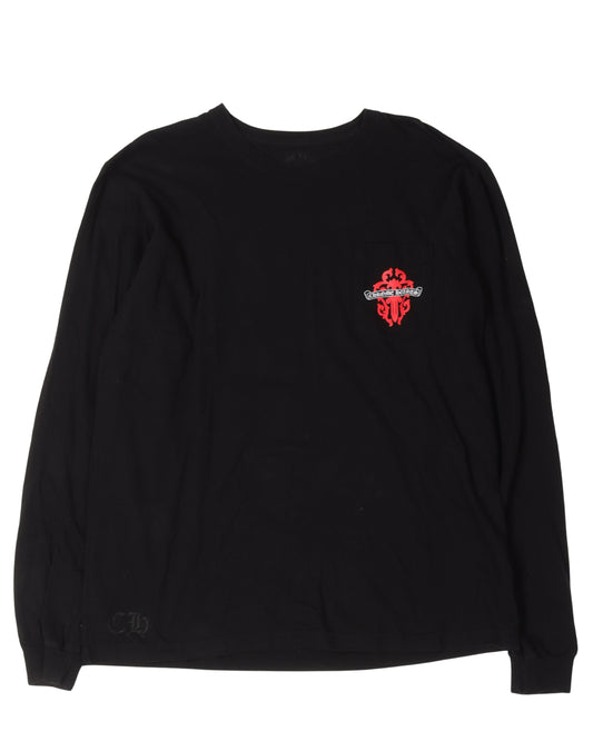 Dagger Logo Long-Sleeve T-Shirt
