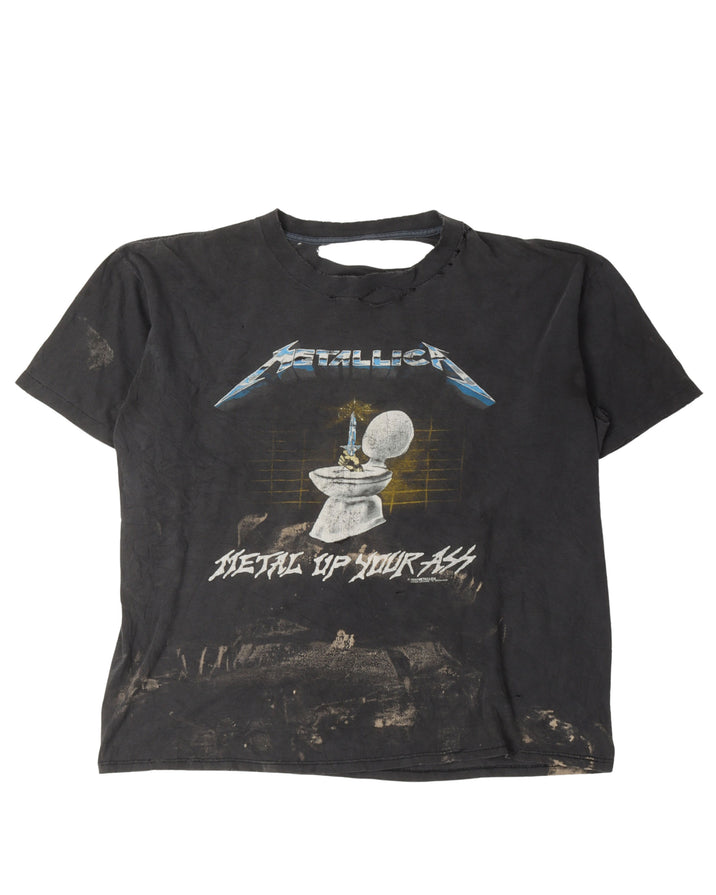 Thrashed Metallica "Metal Up Your Ass" T-Shirt