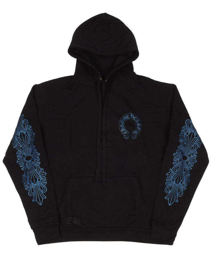 Blue Horseshoe Friends and Family Hoodie