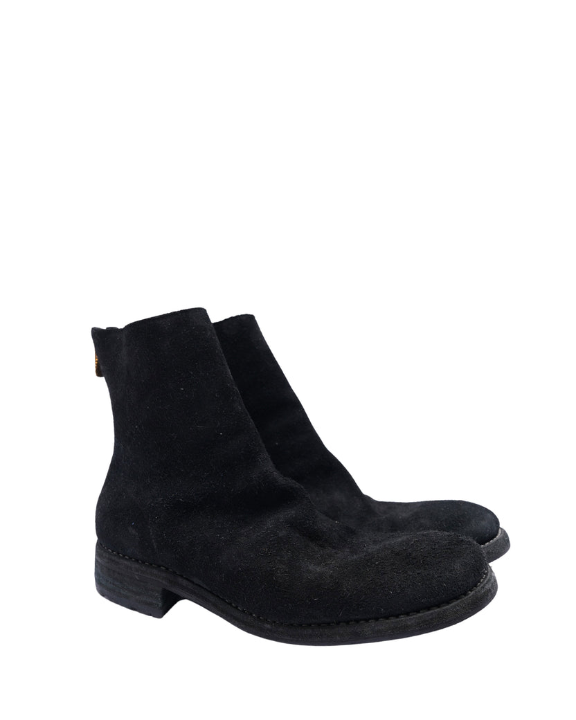 Undercover Suede Back Zip Boot