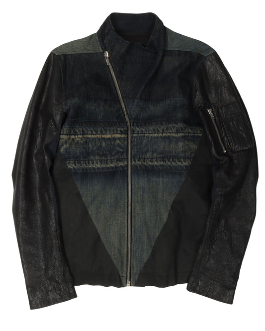 Scab Denim Leather Jacket