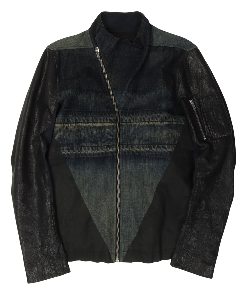 Scab Denim Leather Jacket