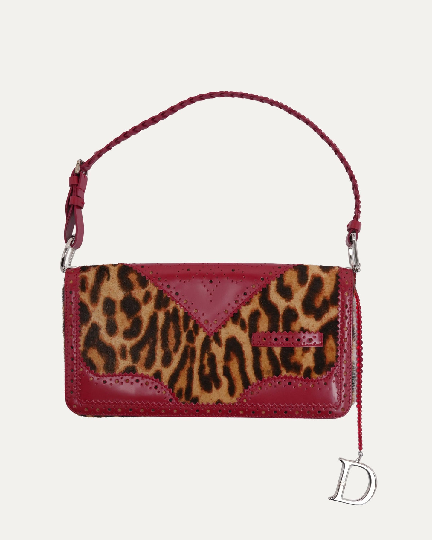 SS 2004 D'Trick Leopard Print Ponyhair Bag