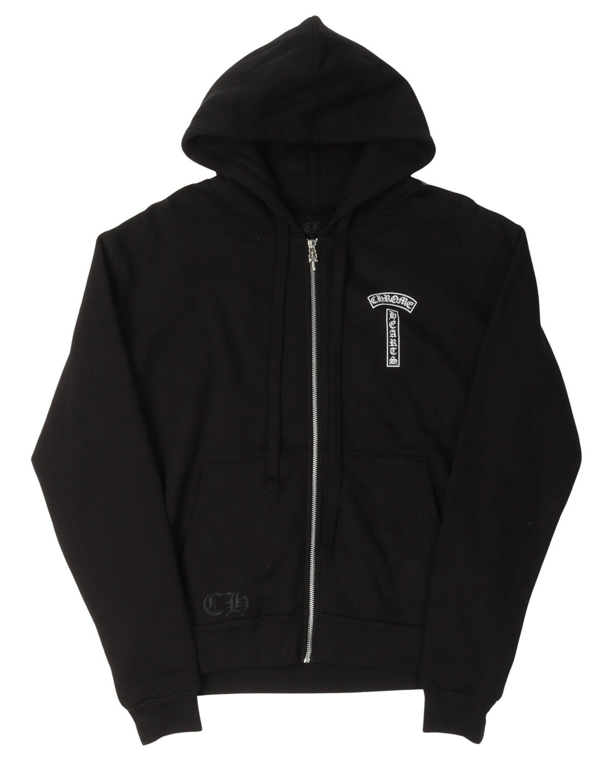 T Logo Zip Up Hoodie