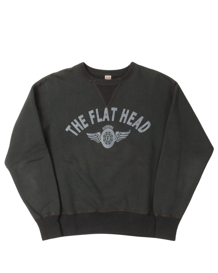 The Flat Head Tire Logo Sweatshirt