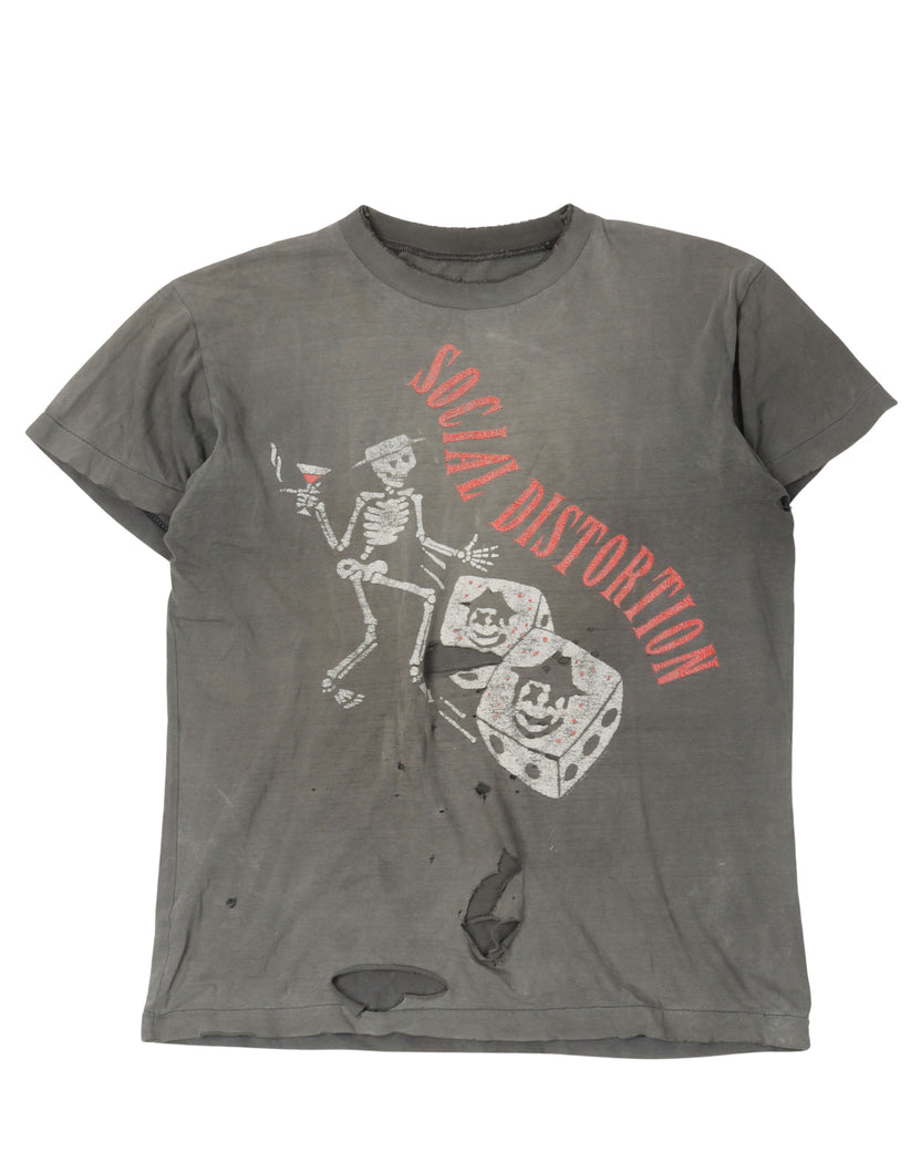 Social Distortion Bad Luck Tour 1992 T-Shirt