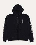 Vertical Logo Zip Up Hoodie