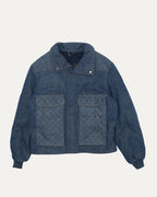 Monogram Padded Denim Jacket