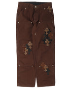 Cross Patch Double Knee Carpenter Pants